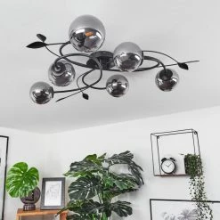 Hofstein Barasat Deckenleuchte LED Schwarz, 6-flammig 25 Hofstein Barasat Deckenleuchte LED Schwarz, 6-flammig -LED Leuchten Verkäufe barasat deckenleuchte h3557778 11