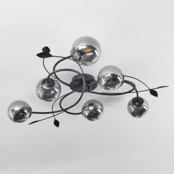 Hofstein Barasat Deckenleuchte LED Schwarz, 6-flammig 21 Hofstein Barasat Deckenleuchte LED Schwarz, 6-flammig -LED Leuchten Verkäufe barasat deckenleuchte h3557778 7