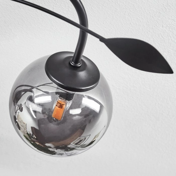 Hofstein Barasat Deckenleuchte LED Schwarz, 4-flammig 3 Hofstein Barasat Deckenleuchte LED Schwarz, 4-flammig – Bild 3