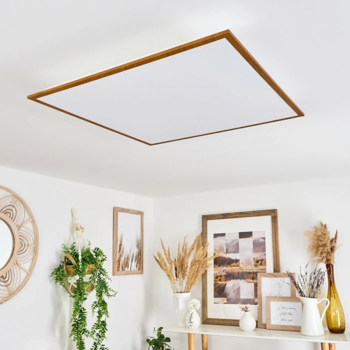 Hofstein Barasat Deckenpanel LED Weiß, 1-flammig 2 Hofstein Barasat Deckenpanel LED Weiß, 1-flammig – Bild 2