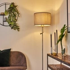 Hofstein Barruelo Stehleuchte LED Nickel-Matt, 2-flammig 21 Hofstein Barruelo Stehleuchte LED Nickel-Matt, 2-flammig -LED Leuchten Verkäufe barruelo stehleuchte h3384725 9