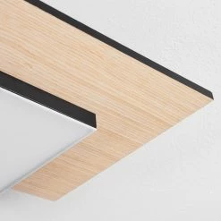 Hofstein Barullu Deckenpanel LED Schwarz, Weiß, Holz hell, 1-flammig 12 Hofstein Barullu Deckenpanel LED Schwarz, Weiß, Holz hell, 1-flammig -LED Leuchten Verkäufe barullu deckenpanel h3582909 2