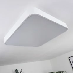 Hofstein Batamoto Deckenpanel LED Weiß, 2-flammig, Fernbedienung, Farbwechsler -LED Leuchten Verkäufe batamoto deckenpanel h3418024 7