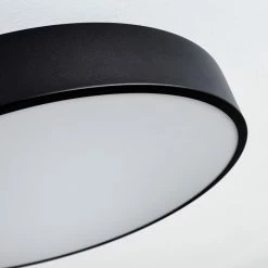 Hofstein Batamoto Deckenpanel LED Schwarz, Weiß, 2-flammig, Fernbedienung, Farbwechsler -LED Leuchten Verkäufe batamoto deckenpanel h3418031 2