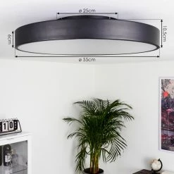 Hofstein Batamoto Deckenpanel LED Schwarz, Weiß, 2-flammig, Fernbedienung, Farbwechsler 15 Hofstein Batamoto Deckenpanel LED Schwarz, Weiß, 2-flammig, Fernbedienung, Farbwechsler -LED Leuchten Verkäufe batamoto deckenpanel h3418086 3