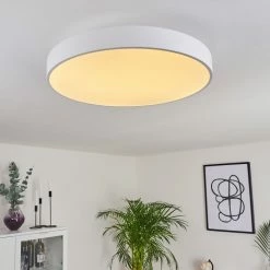 Hofstein Batamoto Deckenpanel LED Weiß, 2-flammig, Fernbedienung, Farbwechsler -LED Leuchten Verkäufe batamoto deckenpanel h3418109 10