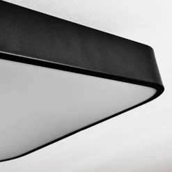 Hofstein Batamoto Deckenpanel LED Schwarz, Weiß, 2-flammig, Fernbedienung, Farbwechsler -LED Leuchten Verkäufe batamoto deckenpanel h3418437 2