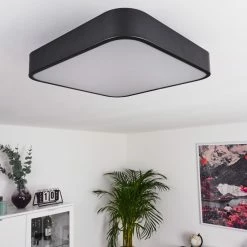 Hofstein Batamoto Deckenpanel LED Schwarz, Weiß, 2-flammig, Fernbedienung, Farbwechsler -LED Leuchten Verkäufe batamoto deckenpanel h3418437 9