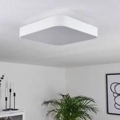 Hofstein Batamoto Deckenpanel LED Weiß, 2-flammig, Fernbedienung, Farbwechsler -LED Leuchten Verkäufe batamoto deckenpanel h3418475 9