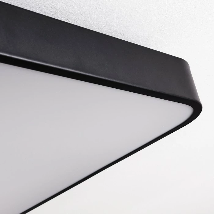 Hofstein Batamoto Deckenpanel LED Schwarz, Weiß, 2-flammig, Fernbedienung, Farbwechsler 3 Hofstein Batamoto Deckenpanel LED Schwarz, Weiß, 2-flammig, Fernbedienung, Farbwechsler – Bild 3