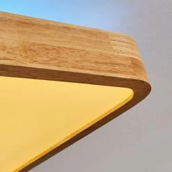 Hofstein Batamoto LED Panel Weiß, Holz hell, 2-flammig, Fernbedienung, Farbwechsler 20 Hofstein Batamoto LED Panel Weiß, Holz hell, 2-flammig, Fernbedienung, Farbwechsler -LED Leuchten Verkäufe batamoto led panel h3394267 5