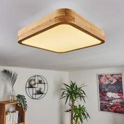 Hofstein Batamoto LED Panel Weiß, Holz hell, 2-flammig, Fernbedienung, Farbwechsler 23 Hofstein Batamoto LED Panel Weiß, Holz hell, 2-flammig, Fernbedienung, Farbwechsler -LED Leuchten Verkäufe batamoto led panel h3394267 8