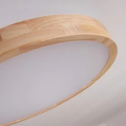 Hofstein Batamoto LED Panel Holz hell, 2-flammig, Fernbedienung -LED Leuchten Verkäufe batamoto led panel h3416631 2