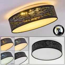 Hofstein Bathinda Deckenleuchte LED Weiß, 1-flammig