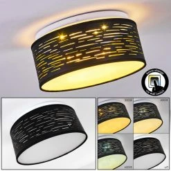 Hofstein Bathinda Deckenleuchte LED Weiß, 1-flammig