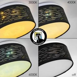 Hofstein Bathinda Deckenleuchte LED Weiß, 1-flammig -LED Leuchten Verkäufe bathinda deckenleuchte h3331163 4