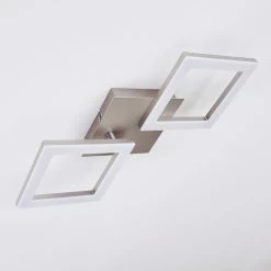 Hofstein Batuna Deckenleuchte LED Nickel-Matt, 1-flammig -LED Leuchten Verkäufe batuna deckenleuchte h3393741 7