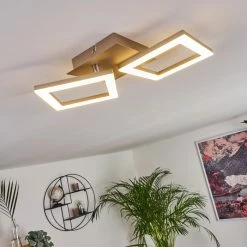 Hofstein Batuna Deckenleuchte LED Nickel-Matt, 1-flammig -LED Leuchten Verkäufe batuna deckenleuchte h3393741 8