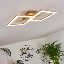 Hofstein Batuna Deckenleuchte LED Nickel-Matt, 1-flammig -LED Leuchten Verkäufe batuna deckenleuchte h3393765 10