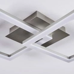 Hofstein Batuna Deckenleuchte LED Nickel-Matt, 1-flammig -LED Leuchten Verkäufe batuna deckenleuchte h3393765 5