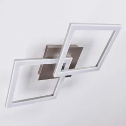 Hofstein Batuna Deckenleuchte LED Nickel-Matt, 1-flammig -LED Leuchten Verkäufe batuna deckenleuchte h3393765 7