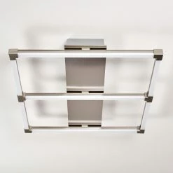 Hofstein Beken Deckenleuchte LED Stahl gebürstet, 1-flammig -LED Leuchten Verkäufe beken deckenleuchte h3269343 do1 5