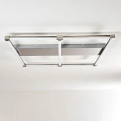 Hofstein Beken Deckenleuchte LED Nickel-Matt, 1-flammig -LED Leuchten Verkäufe beken deckenleuchte h3269350 do2 11