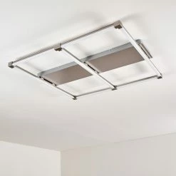 Hofstein Beken Deckenleuchte LED Nickel-Matt, 1-flammig -LED Leuchten Verkäufe beken deckenleuchte h3269350 do2 14
