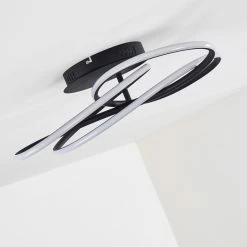 Hofstein Belgorod Deckenleuchte LED Schwarz, 1-flammig -LED Leuchten Verkäufe belgorod deckenleuchte h3314494 15