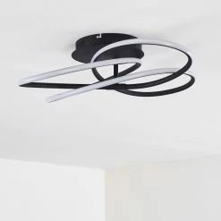 Hofstein Belgorod Deckenleuchte LED Schwarz, 1-flammig -LED Leuchten Verkäufe belgorod deckenleuchte h3314494 18