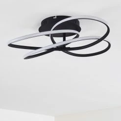 Hofstein Belgorod Deckenleuchte LED Schwarz, 1-flammig -LED Leuchten Verkäufe belgorod deckenleuchte h3314494 8