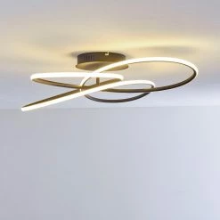 Hofstein Belgorod Deckenleuchte LED Schwarz, Weiß, 1-flammig, Fernbedienung -LED Leuchten Verkäufe belgorod deckenleuchte h3314517 16