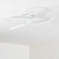 Hofstein Belgorod Deckenleuchte LED Weiß, 1-flammig, Fernbedienung 35 Hofstein Belgorod Deckenleuchte LED Weiß, 1-flammig, Fernbedienung -LED Leuchten Verkäufe belgorod deckenleuchte h3314579 16