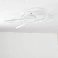 Hofstein Belgorod Deckenleuchte LED Weiß, 1-flammig, Fernbedienung 23 Hofstein Belgorod Deckenleuchte LED Weiß, 1-flammig, Fernbedienung -LED Leuchten Verkäufe belgorod deckenleuchte h3314579 4