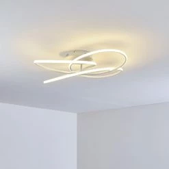 Hofstein Belgorod Deckenleuchte LED Weiß, 1-flammig, Fernbedienung 27 Hofstein Belgorod Deckenleuchte LED Weiß, 1-flammig, Fernbedienung -LED Leuchten Verkäufe belgorod deckenleuchte h3314579 8