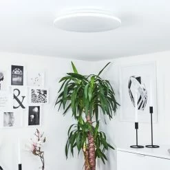 Hofstein Bergell Deckenpanel LED Weiß, 1-flammig -LED Leuchten Verkäufe bergell deckenpanel h3457788 4