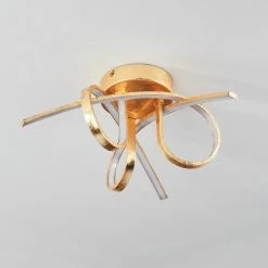 Hofstein Berisal Deckenleuchte LED Gold, 3-flammig -LED Leuchten Verkäufe berisal deckenleuchte h3550533 7