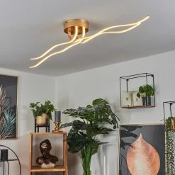 Hofstein Berisal Deckenleuchte LED Gold, 4-flammig -LED Leuchten Verkäufe berisal deckenleuchte h3550571 6