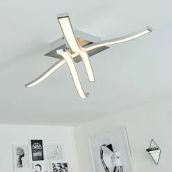 Hofstein Bernese Deckenleuchte LED Nickel-Matt, 3-flammig 18 Hofstein Bernese Deckenleuchte LED Nickel-Matt, 3-flammig -LED Leuchten Verkäufe bernese deckenleuchte h3446799 6