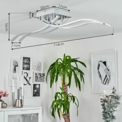 Hofstein Bernese Deckenleuchte LED Aluminium, 4-flammig 15 Hofstein Bernese Deckenleuchte LED Aluminium, 4-flammig -LED Leuchten Verkäufe bernese deckenleuchte h3459317 3