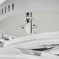 Hofstein Bidarray Deckenleuchte LED Chrom, 3-flammig -LED Leuchten Verkäufe bidarray deckenleuchte h3650851 2