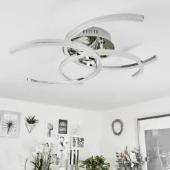 Hofstein Bidarray Deckenleuchte LED Chrom, 3-flammig -LED Leuchten Verkäufe bidarray deckenleuchte h3650851 4