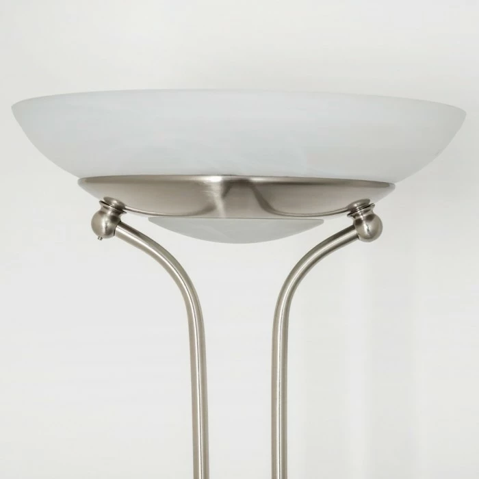 Hofstein Biot Deckenfluter LED Nickel-Matt, 2-flammig 16 Hofstein Biot Deckenfluter LED Nickel-Matt, 2-flammig – Bild 16