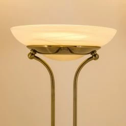 Hofstein Biot Deckenfluter LED Altmessing, 2-flammig 28 Hofstein Biot Deckenfluter LED Altmessing, 2-flammig -LED Leuchten Verkäufe biot deckenfluter h165424 11