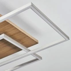 Hofstein Blandford Deckenleuchte LED Nickel-Matt, Silber, Naturfarben, 3-flammig, Fernbedienung 12 Hofstein Blandford Deckenleuchte LED Nickel-Matt, Silber, Naturfarben, 3-flammig, Fernbedienung -LED Leuchten Verkäufe blandford deckenleuchte h3552513 2