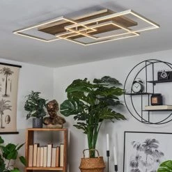 Hofstein Blandford Deckenleuchte LED Nickel-Matt, Silber, Naturfarben, 3-flammig, Fernbedienung 18 Hofstein Blandford Deckenleuchte LED Nickel-Matt, Silber, Naturfarben, 3-flammig, Fernbedienung -LED Leuchten Verkäufe blandford deckenleuchte h3552513 8