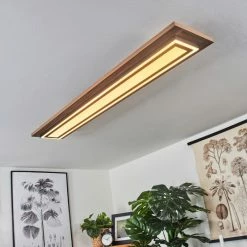 Hofstein Blandford Deckenpanel LED Schwarz, Braun, Holzoptik, 2-flammig, Fernbedienung 18 Hofstein Blandford Deckenpanel LED Schwarz, Braun, Holzoptik, 2-flammig, Fernbedienung -LED Leuchten Verkäufe blandford deckenpanel h3570845 6