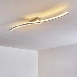 Hofstein Blonay Deckenleuchte LED Chrom, 1-flammig -LED Leuchten Verkäufe blonay deckenleuchte h3274842 do1 18