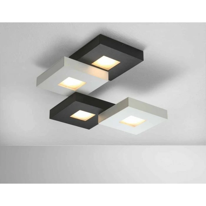 Bopp Leuchten Bopp CUBUS Deckenleuchte LED Schwarz, Weiß, 4-flammig 1 Bopp Leuchten Bopp CUBUS Deckenleuchte LED Schwarz, Weiß, 4-flammig