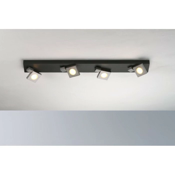 Bopp Leuchten Bopp Flash Deckenleuchte LED Schwarz, Anthrazit, 4-flammig 1 Bopp Leuchten Bopp Flash Deckenleuchte LED Schwarz, Anthrazit, 4-flammig
